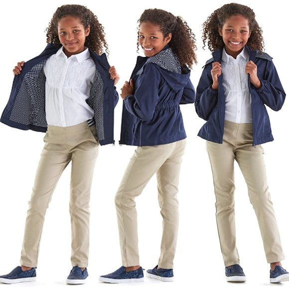 French Toast Jackets & Coats French Toast Girls Detachable Hood